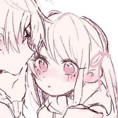情侣头像漫画一人一半,高清动漫情侣头像一人一半分开图片
