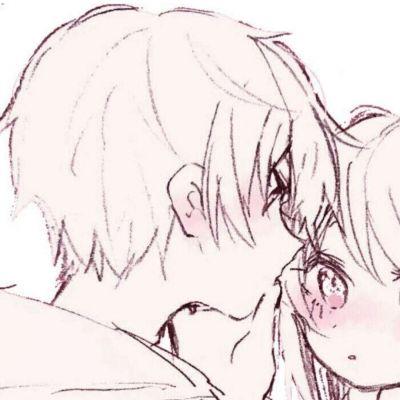 情侣头像漫画一人一半,高清动漫情侣头像一人一半分开图片