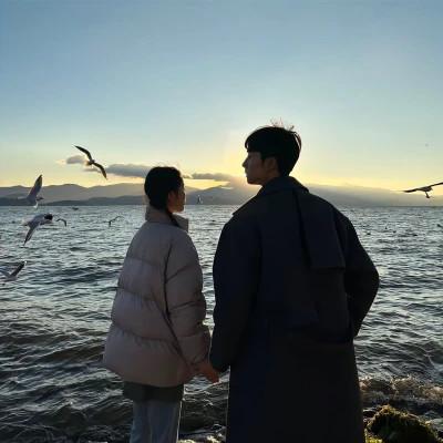 氛围感情侣图片头像