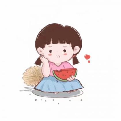 原创手绘简约情侣头像,干干净净可可爱爱