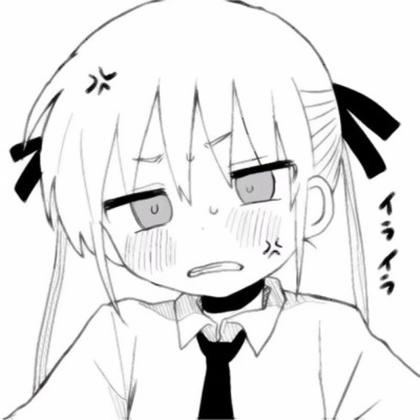 漫画版情侣头像黑白 高清好看一对两张的黑白漫画情侣头像手绘图片