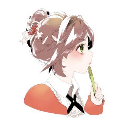 超级可爱漂亮动漫女生头像图片,同一个人系列