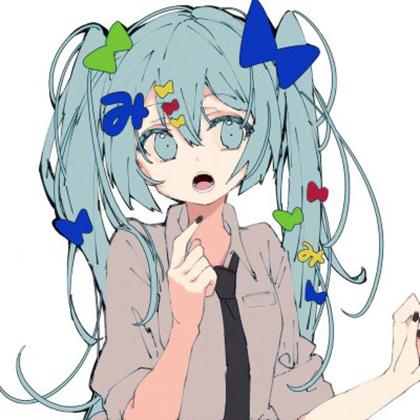 初音未来稀有头像 好看高清的漫画初音未来头像图片