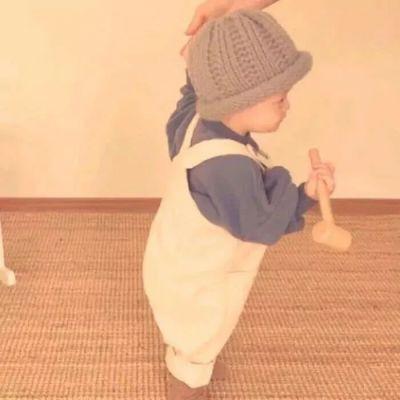 小孩子情侣头像一左一右萌系可爱图片