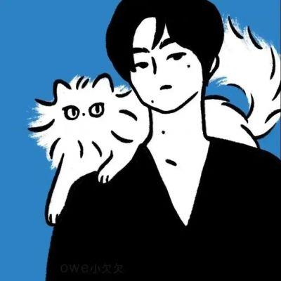 ins小众动漫情头图集