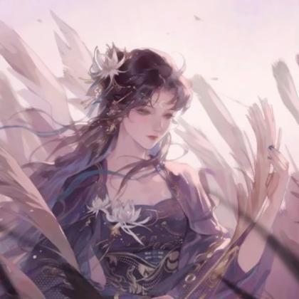 漫画古风女头意境,高清好看的古风女头漫画意境图片