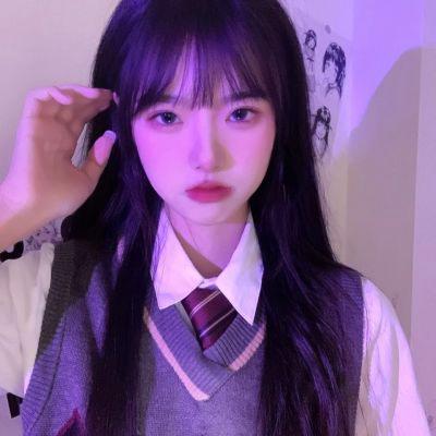 心动女生头像干净可爱真人高清图片