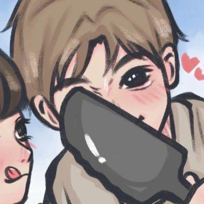 冷门情侣头像小众氛围动漫高级一左一右图片