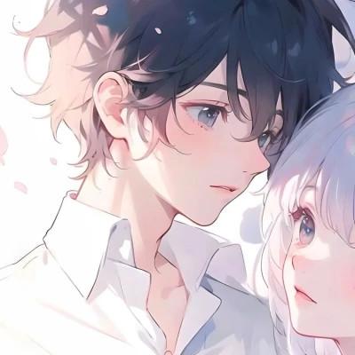 最新情侣头像二次元，抢先体验！