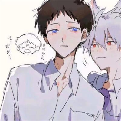 男男二次元头像情侣，男男cp
