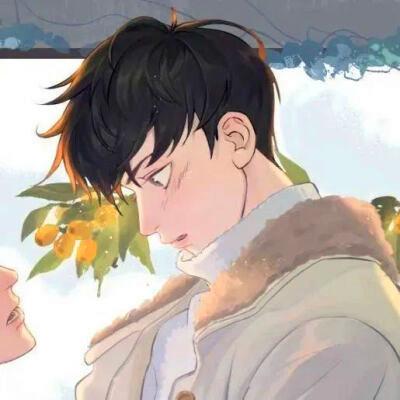 男男二次元头像情侣，男男cp