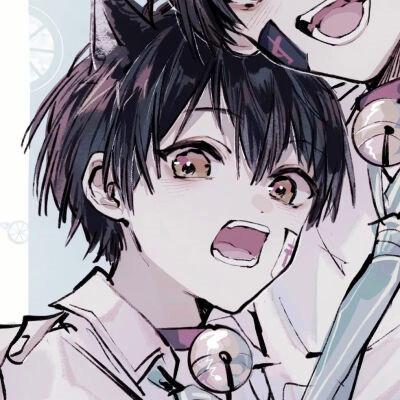 男男二次元头像情侣，男男cp