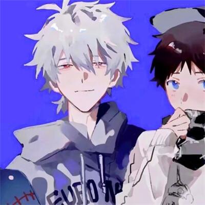 男男二次元头像情侣，男男cp