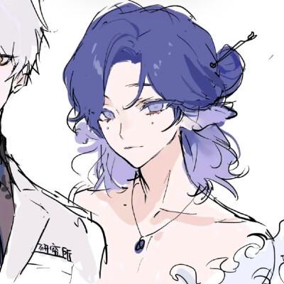 男男二次元头像情侣，男男cp
