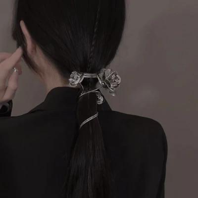 高质量真人女生背影头像图片