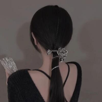 高质量真人女生背影头像图片