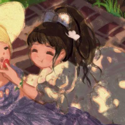 超甜闺蜜,2023闺蜜头像图片漫画