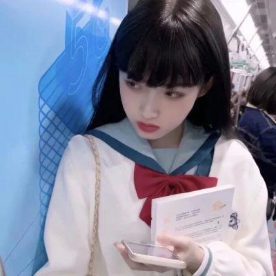干净高级感小众女头真人图片