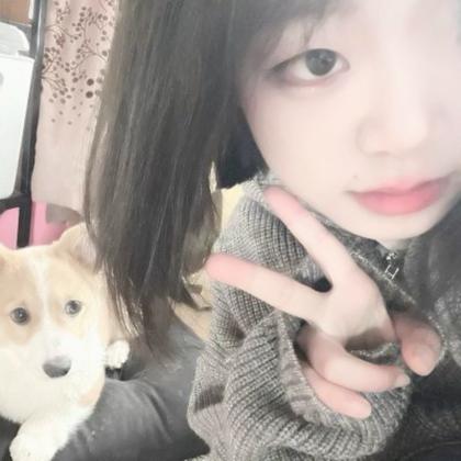 对象是狗系列情头真人 高清有爱女孩和狗情头一左一右图片