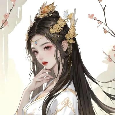 氛围感古风女生动漫头像图片