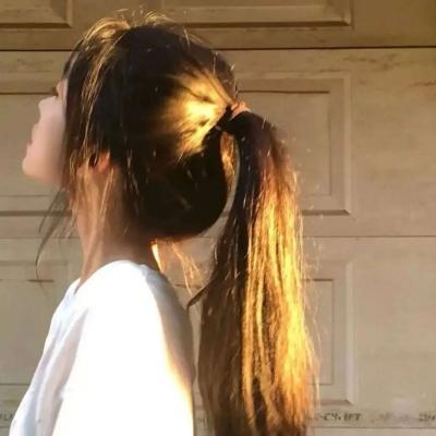 日落唯美女生头像,高清好看的黄昏温柔日落唯美女生头像图片