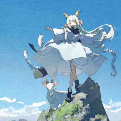 女生头像清新文艺唯美动漫高清图片
