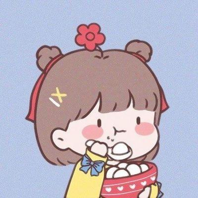 动漫吃货专属头像女,高清超可爱张嘴吃东西动漫头像女生图片