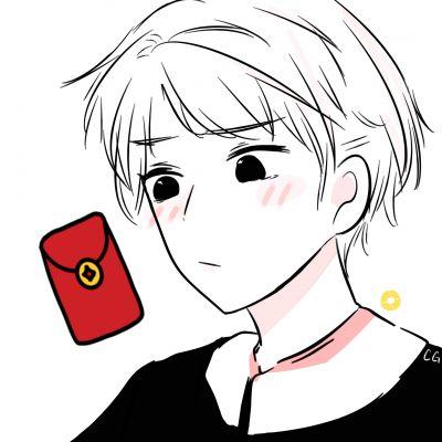 简约手绘卡通动漫男女头像图片