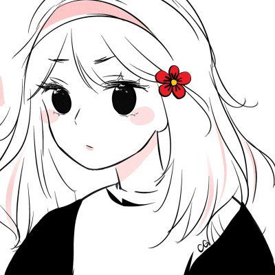 简约手绘卡通动漫男女头像图片