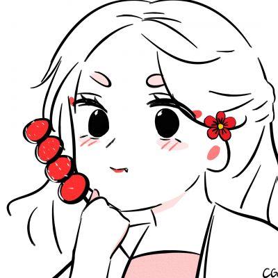 简约手绘卡通动漫男女头像图片