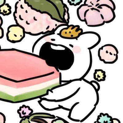 可爱兔兔情侣头像,高清超萌的兔子情头一人一半图片
