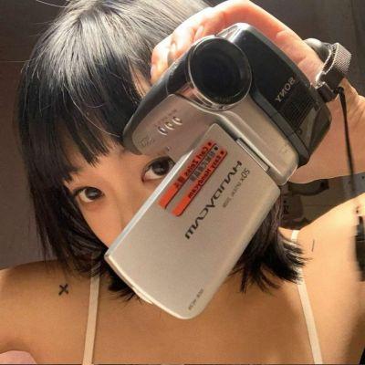 头像女相机拍照,新版高清拿相机的女生头像图片