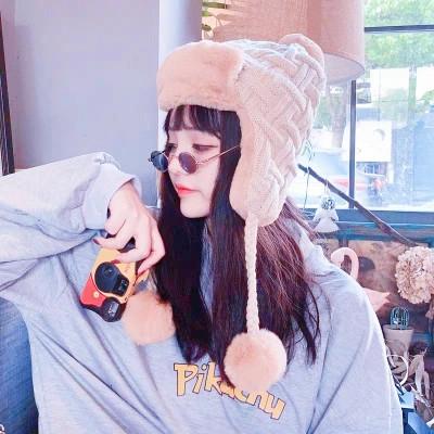 戴帽子的最新女头像图片