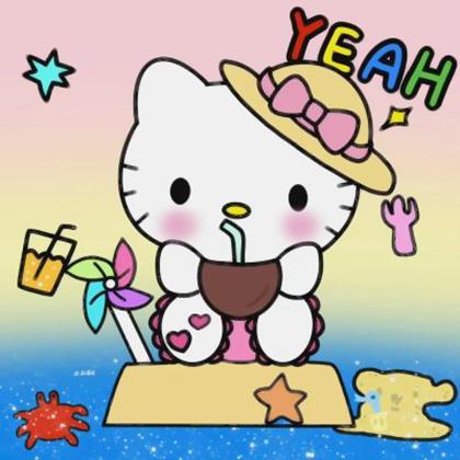 hellokitty头像 高清可爱的hellokitty动画头像图片