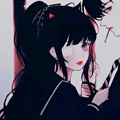手绘可爱情头一男一女,高清超萌好看的可爱情头一男一女手绘图片