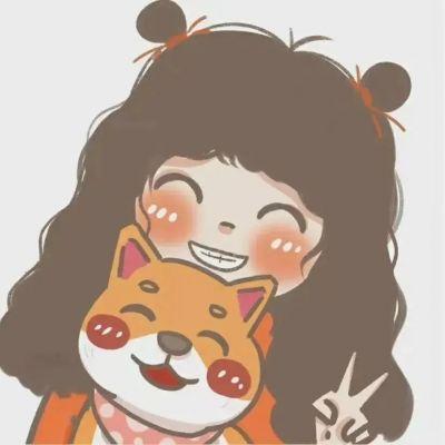 手绘可爱情头一男一女,高清超萌好看的可爱情头一男一女手绘图片