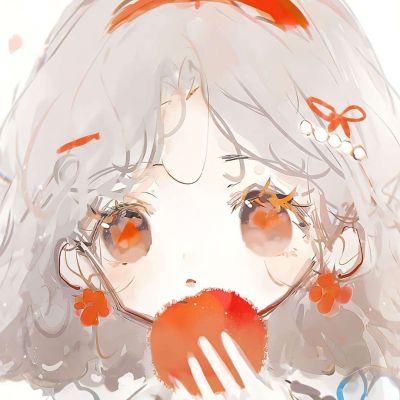 手绘动漫女生头像可爱图片,可爱女生快来保存