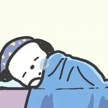 史努比可爱睡觉头像图片