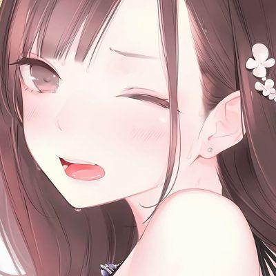 超火粉色系女生头像动漫图片大全