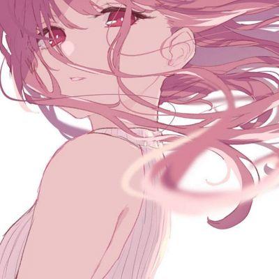 超火粉色系女生头像动漫图片大全