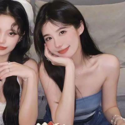 氛围感二人闺蜜头像图片