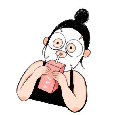 微信头像卡通可爱胖女孩,高清好看的胖女孩漫画可爱头像图片