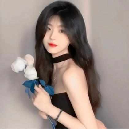 超可爱单人女生头像干净高清图片