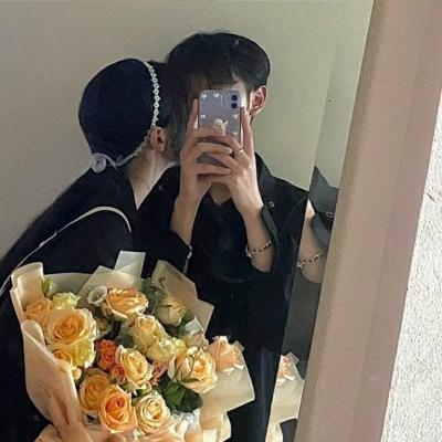 高级ins真人情侣头像,高清好看的高级感真人情侣双人头像图片