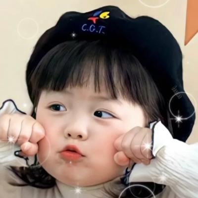 人类可爱头像幼崽 清新可爱的高清头像女人类幼崽图片