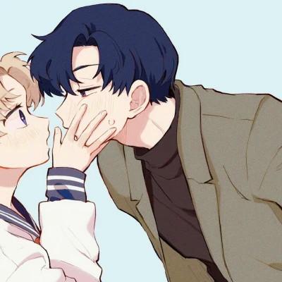 独一无二的二次元动漫情侣头像