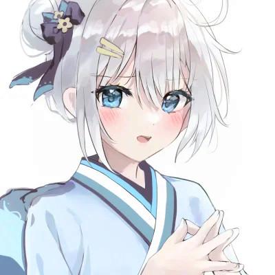 惊艳可爱动漫女生头像大全