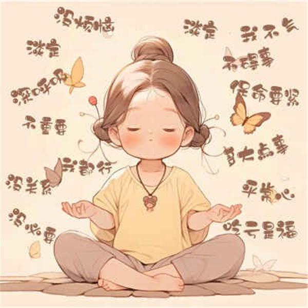 精致清新脱俗的佛系女生动漫头像图片