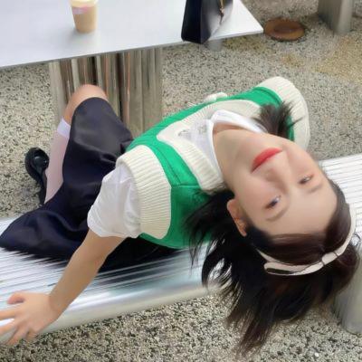 甜蜜真人头像女生可爱高清图片