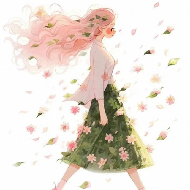 动漫卡通女生头像图片治愈系2024